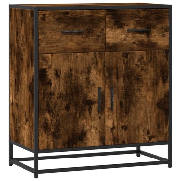 vidaXL Ντουλάπι Καπνιστή Δρυς 68x35x76cm από Επεξεργασμένο Ξύλο 1 τεμ.