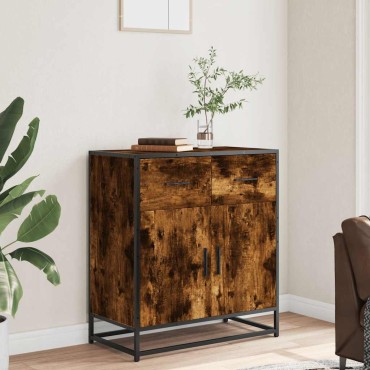 vidaXL Ντουλάπι Καπνιστή Δρυς 68x35x76cm από Επεξεργασμένο Ξύλο 1 τεμ.