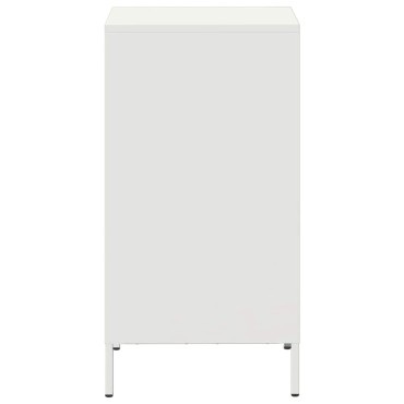 vidaXL Ντουλάπι Λευκό 35x39x73,5cm από Χάλυβα Ψυχρής Έλασης 1 τεμ.