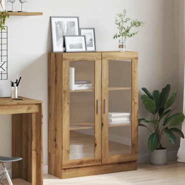 vidaXL Βιβλιοθήκη Artisan Δρυς 82,5x30,5x115cm Επεξεργασμένο Ξύλο 1 τεμ.