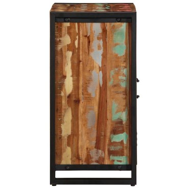 vidaXL Σκευοθήκη Πολύχρωμο 55x35x70cm Ξύλο μασίφ αναγεννημένο 1 τεμ.