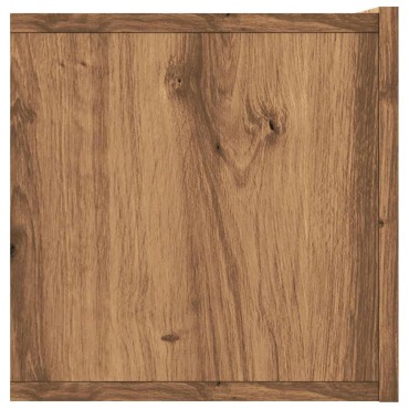 vidaXL Ντουλάπι Τηλεόρασης Τοίχου Artisan Δρυς 120x30x30cm Επ. Ξύλο