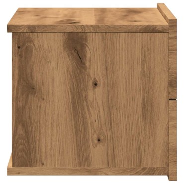 vidaXL Κομοδίνο Επιτοίχιο Αρτισιανή Δρυς 40x32x30 εκ 1 τεμ.