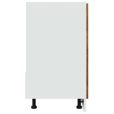 vidaXL Ντουλάπι Νεροχύτη Lyon Παλιό Ξύλο 80x46x81,5cm Μοριοσανίδα 1 τεμ.