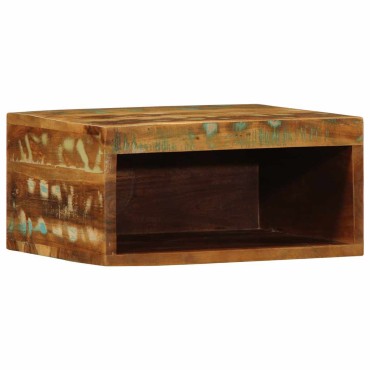 vidaXL Επίτοιχο ντουλάπι τηλεόρασης 40x30x19cm Ξύλο μασίφ αναγεννημένο