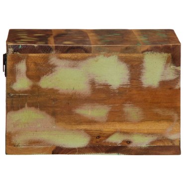 vidaXL Επίτοιχο ντουλάπι τηλεόρασης 40x30x19cm Ξύλο μασίφ αναγεννημένο