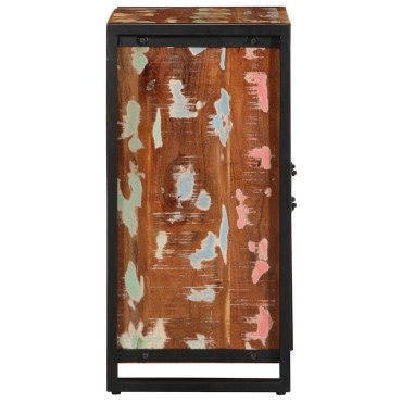 vidaXL Σκευοθήκη Πολύχρωμο 55x35x70cm Ξύλο μασίφ αναγεννημένο 1 τεμ.