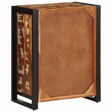 vidaXL Σκευοθήκη Πολύχρωμο 55x35x70cm Ξύλο μασίφ αναγεννημένο 1 τεμ.