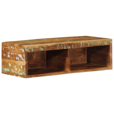 vidaXL Επίτοιχο ντουλάπι τηλεόρασης 60x30x19cm Ξύλο μασίφ αναγεννημένο