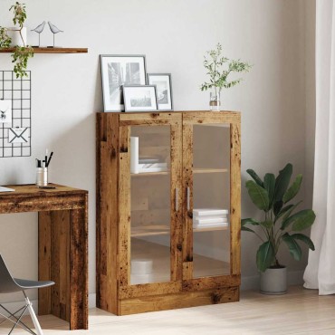 vidaXL Βιβλιοθήκη Παλαιό Ξύλο 82,5x30,5x115cm Επεξ. Ξύλο 1 τεμ.