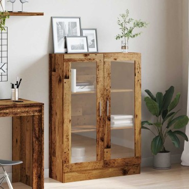 vidaXL Βιβλιοθήκη Παλαιό Ξύλο 82,5x30,5x115cm Επεξ. Ξύλο 1 τεμ.