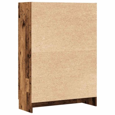 vidaXL Βιβλιοθήκη Παλαιό Ξύλο 82,5x30,5x115cm Επεξ. Ξύλο 1 τεμ.