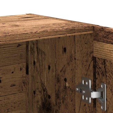 vidaXL Βιβλιοθήκη Παλαιό Ξύλο 82,5x30,5x115cm Επεξ. Ξύλο 1 τεμ.