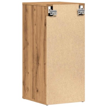 vidaXL Παπουτσοθήκη Τεχνίτης Δρυς 32x35x70cm από Επεξεργασμένο Ξύλο