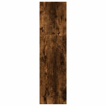vidaXL Βιβλιοθήκη Καπνιστή Δρυς 60x30x114cm από Επεξεργασμένο Ξύλο 1 τεμ.