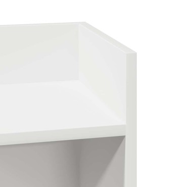 vidaXL Τραπεζάκι με ράφι mαύρο 25,5x27x60cm 1 τεμ.