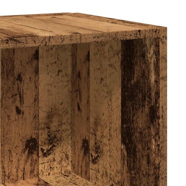 vidaXL Ντουλάπι Γωνία Παλιό Ξύλο 33x33x165cm από Μοριοσανίδα 1 τεμ.