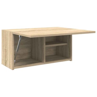 vidaXL ντουλάπι τοίχου μπάνιου Δρυς sonoma 60x25x30cm Μηχανική ξυλεία