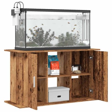 vidaXL Βάση Ενυδρείου Παλιό ξύλο 101 x 41 x 58 εκ. Επεξεργασμένο Ξύλο