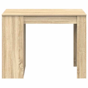 vidaXL Γραφείο με συρτάρι και ράφι Δρυς sonoma 102x62x77,5cm