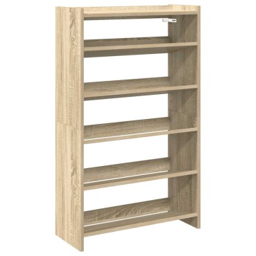 vidaXL Παπουτσοθήκη sonoma Δρυς 60x25x100cm Επεξεργασμένο Ξύλο