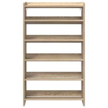 vidaXL Παπουτσοθήκη sonoma Δρυς 60x25x100cm Επεξεργασμένο Ξύλο