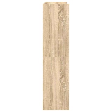 vidaXL Παπουτσοθήκη sonoma Δρυς 60x25x100cm Επεξεργασμένο Ξύλο