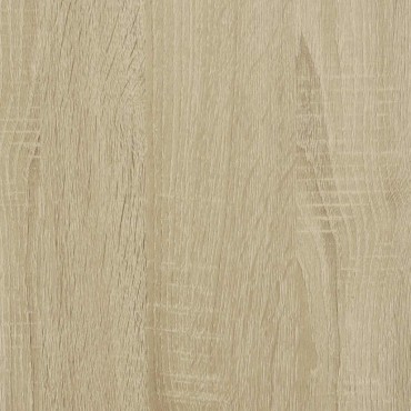 vidaXL Ράφι τοίχου με συρτάρια Δρυς sonoma 60x28x15cm 1 τεμ.