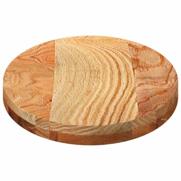 vidaXL Επιτραπέζια επιφάνεια Ανοιχτό Καφέ 80x40x4cm Ξύλο Δρυός Οβάλ