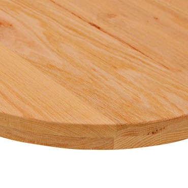 vidaXL Επιτραπέζια επιφάνεια Ανοιχτό Καφέ 120x60x4cm Ξύλο Δρυός Οβάλ
