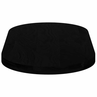 vidaXL Επιτραπέζια επιφάνεια Σκούρο Καφέ 100x50x4cm Ξύλο Δρυός Οβάλ