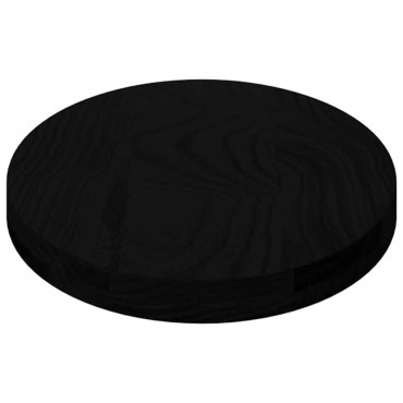 vidaXL Επιτραπέζια επιφάνεια Σκούρο Καφέ 80x40x4cm Ξύλο Δρυός Οβάλ