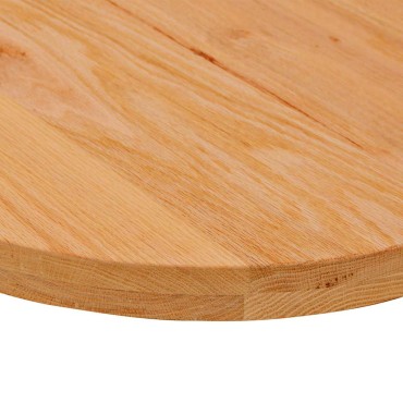 vidaXL Επιτραπέζια επιφάνεια Ανοιχτό Καφέ 100x50x4cm Ξύλο Δρυός Οβάλ