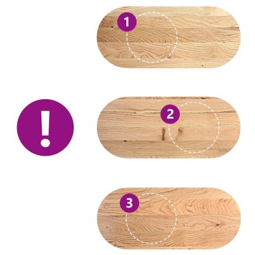 vidaXL Επιτραπέζια επιφάνεια 140x60x2cm από Μασίφ Ξύλο Δρυός Οβάλ