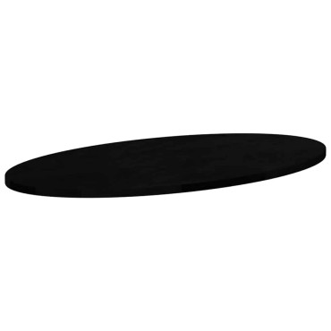 vidaXL Επιτραπέζια επιφάνεια Σκούρο Καφέ 80x40x2cm Ξύλο Δρυός Οβάλ