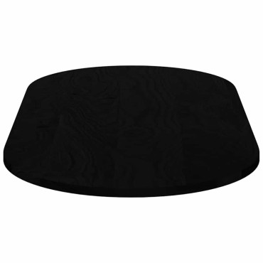 vidaXL Επιτραπέζια επιφάνεια Σκούρο Καφέ 120x60x2cm Ξύλο Δρυός Οβάλ