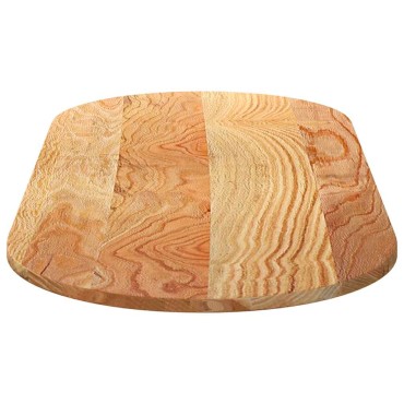 vidaXL Επιτραπέζια επιφάνεια Ανοιχτό Καφέ 140x60x2cm Ξύλο Δρυός Οβάλ