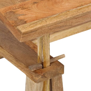 vidaXL Γραφείο Σχεδιαστήριο 116x50x76cm από Μασίφ Ξύλο Μάνγκο 1 τεμ.