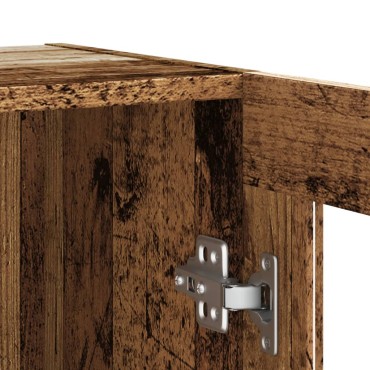 vidaXL Μπουφές Όψη Παλαιού Ξύλου 120x30,5x70cm Επεξεργασμένο Ξύλο 1 τεμ.