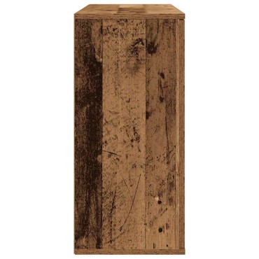 vidaXL Μπουφές Όψη Παλαιού Ξύλου 90x29,5x65cm Επεξεργασμένο Ξύλο 1 τεμ.