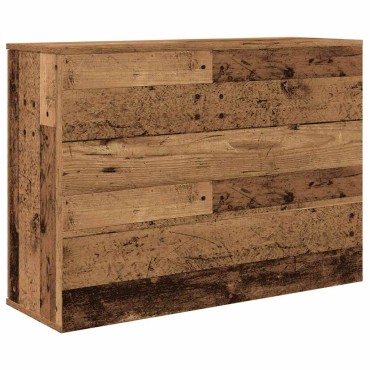 vidaXL Μπουφές Όψη Παλαιού Ξύλου 90x29,5x65cm Επεξεργασμένο Ξύλο 1 τεμ.