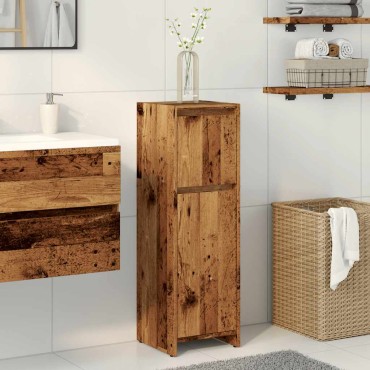 vidaXL Στήλη Μπάνιου Παλιό Ξύλο 30x30x95cm από Μοριοσανίδα 1 τεμ.