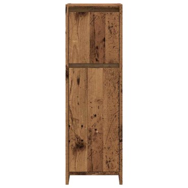 vidaXL Στήλη Μπάνιου Παλιό Ξύλο 30x30x95cm από Μοριοσανίδα 1 τεμ.