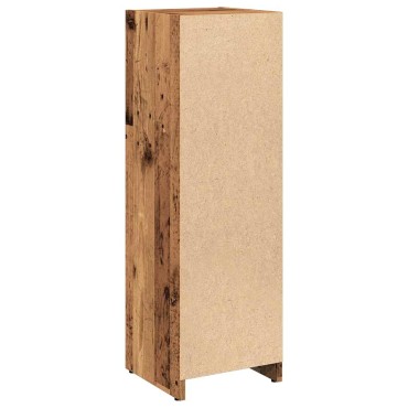 vidaXL Στήλη Μπάνιου Παλιό Ξύλο 30x30x95cm από Μοριοσανίδα 1 τεμ.