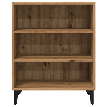 vidaXL Μπουφές Αρτισιανή Δρυς 57x35x75cm από Επεξεργασμένο Ξύλο 1 τεμ.
