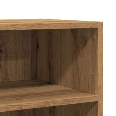 vidaXL Μπουφές Αρτισιανή Δρυς 57x35x75cm από Επεξεργασμένο Ξύλο 1 τεμ.