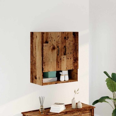 vidaXL Ντουλάπι Τοίχου Παλιό Ξύλο 60x31x70cm Επεξεργασμένο Ξύλο 1 τεμ.