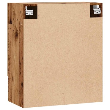 vidaXL Ντουλάπι Τοίχου Παλιό Ξύλο 60x31x70cm Επεξεργασμένο Ξύλο 1 τεμ.