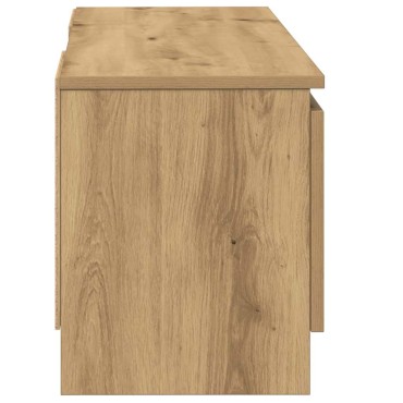 vidaXL Έπιπλο Τηλεόρασης Αρτισιανή Δρυς 102x30x36cm από Επεξεργ. Ξύλο