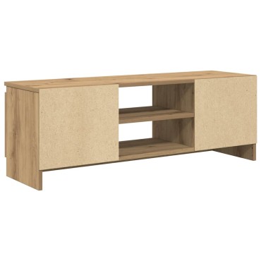 vidaXL Έπιπλο Τηλεόρασης Αρτισιανή Δρυς 102x30x36cm από Επεξεργ. Ξύλο